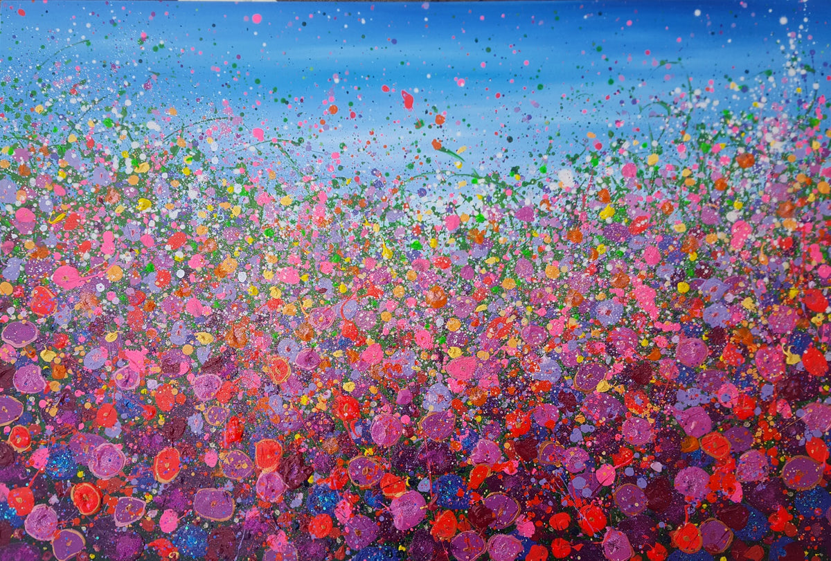 Purple Artists Garden – Wave Fine Art